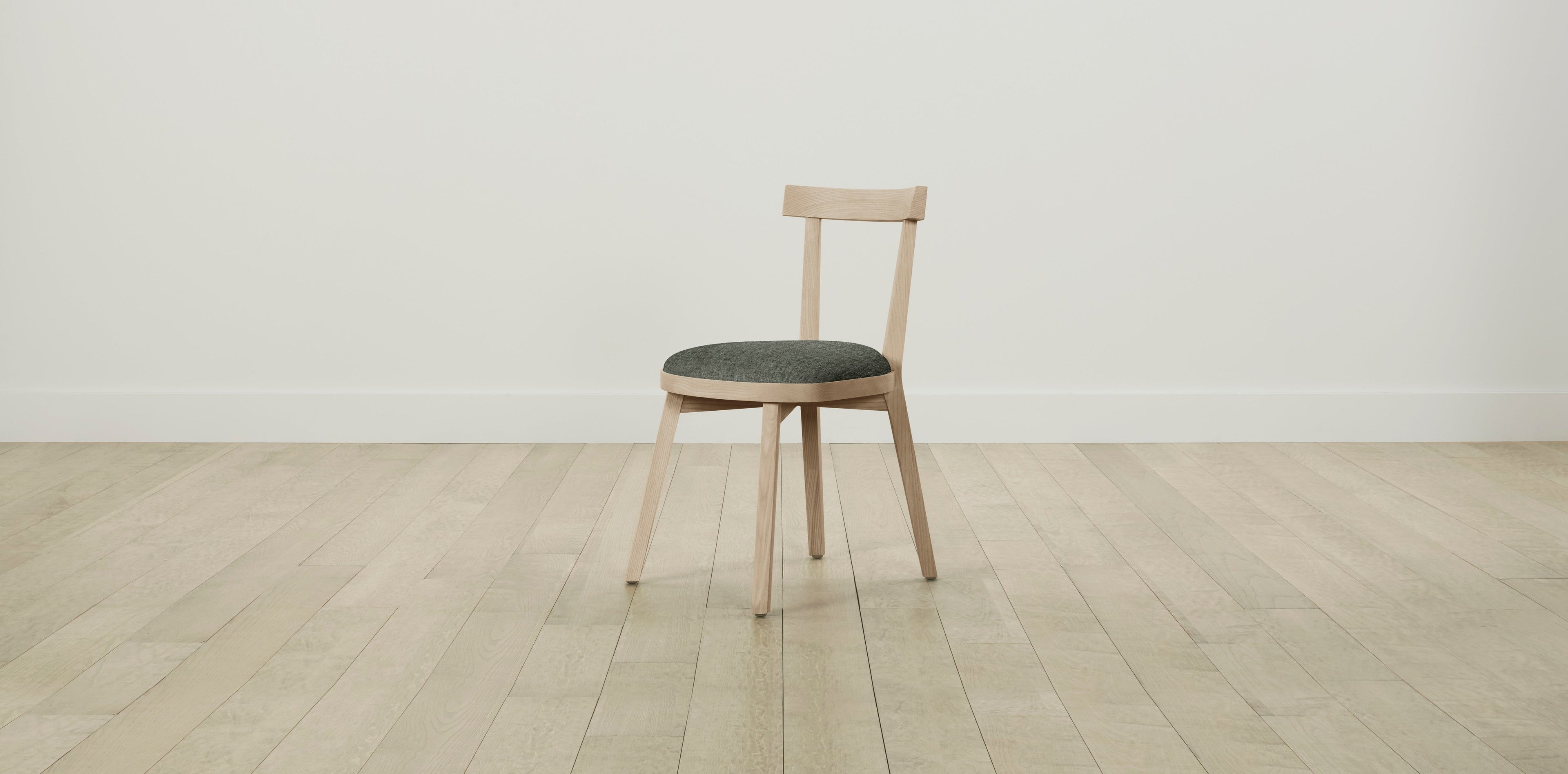 The Allen  - Belgian Linen Thyme Dining Chair