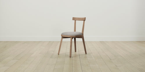 The Allen  - Italian Bouclé Fossil Dining Chair