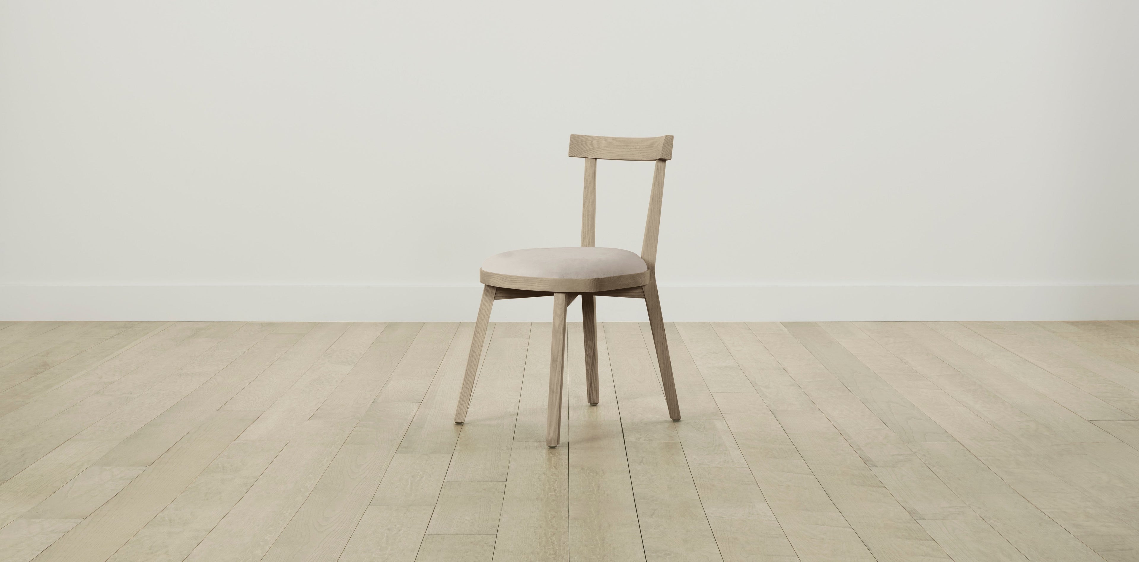 The Allen  - Nubuck Leather Sail Dining Chair