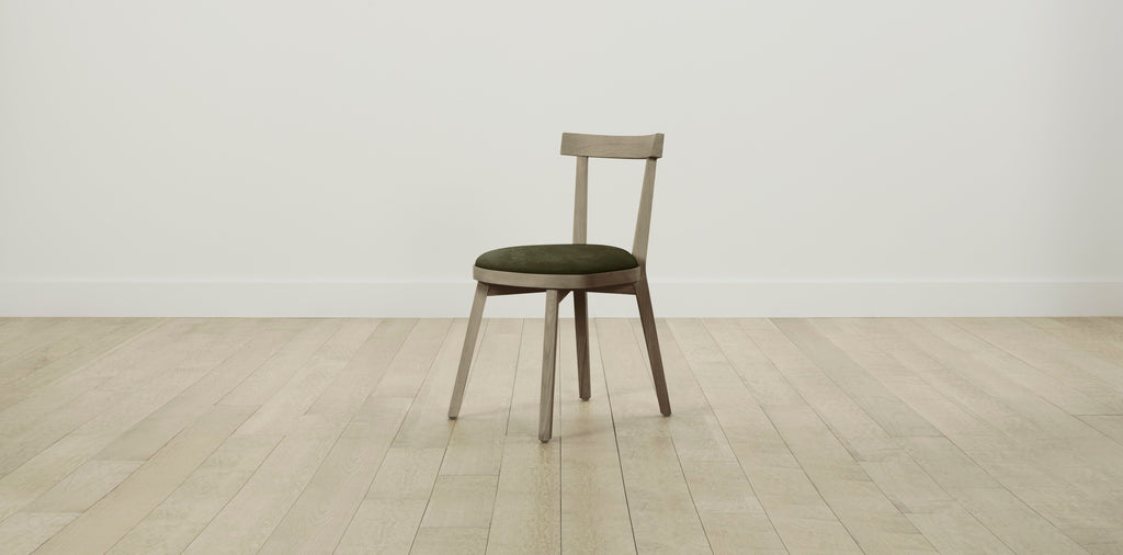 The Allen  - Performance Velvet Olive Dining Chair