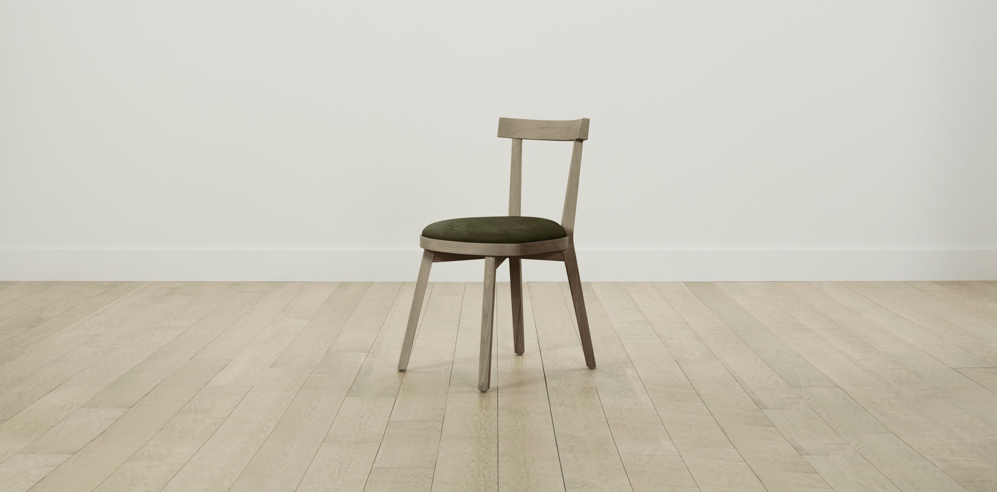 The Allen  - Performance Velvet Olive Dining Chair