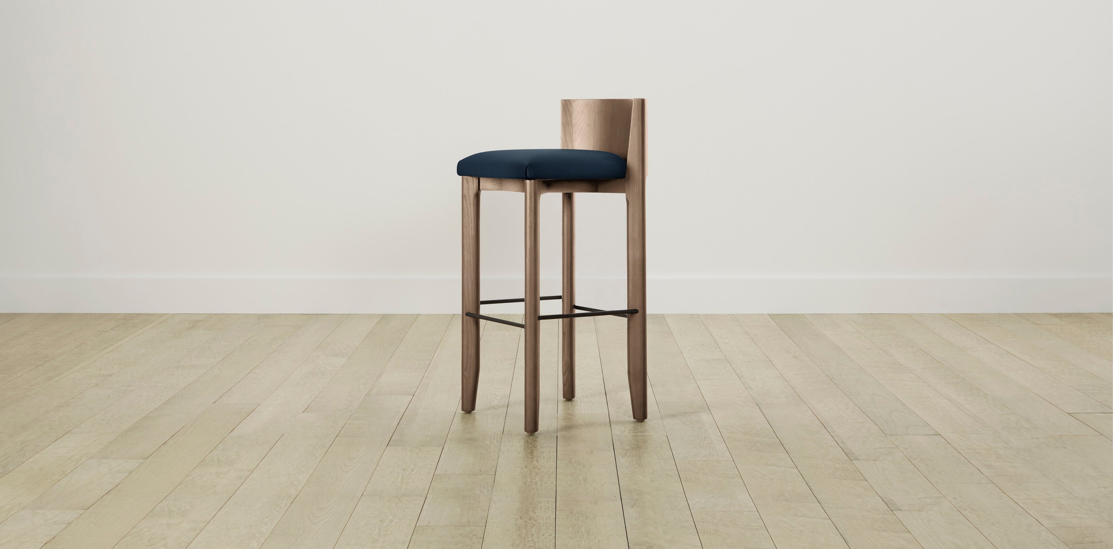The Delancey with Onyx - Performance Textured Linen Seaside Bar and Counter Stool