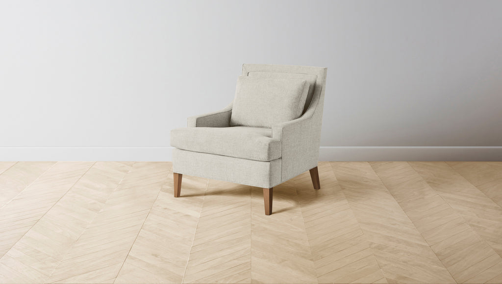 The Downing  - Performance Stonewashed Linen Dew Chair