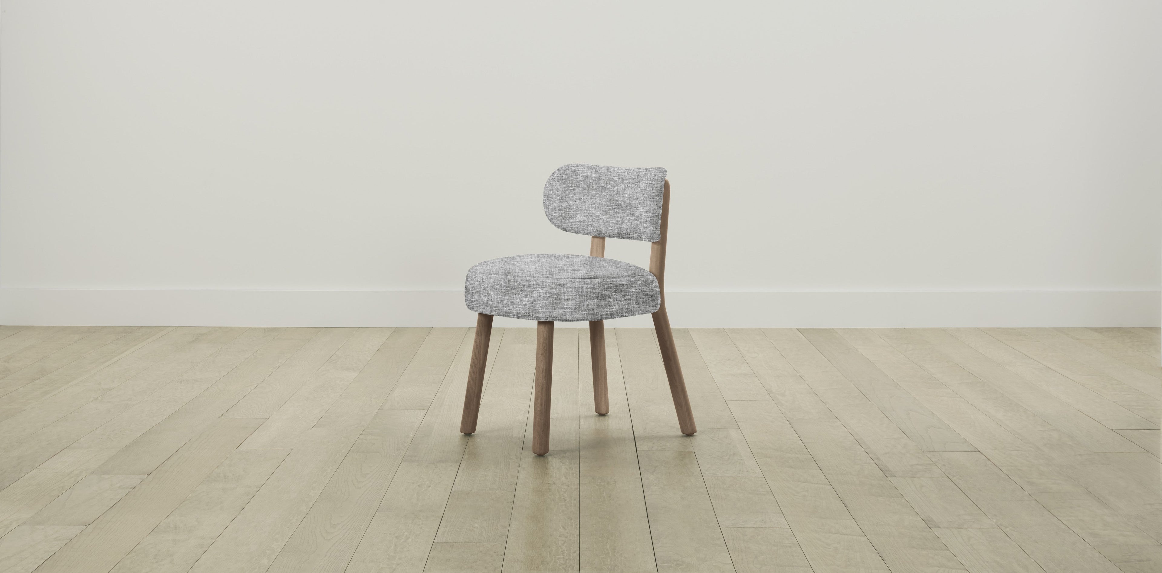 The Jane  - Performance Textured Tweed Alpine Dining Chair