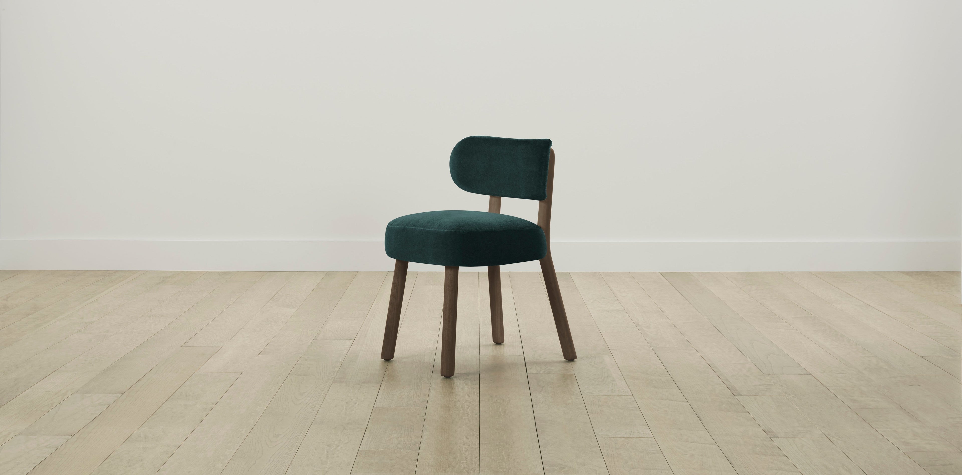The Jane  - Performance Velvet Emerald Dining Chair