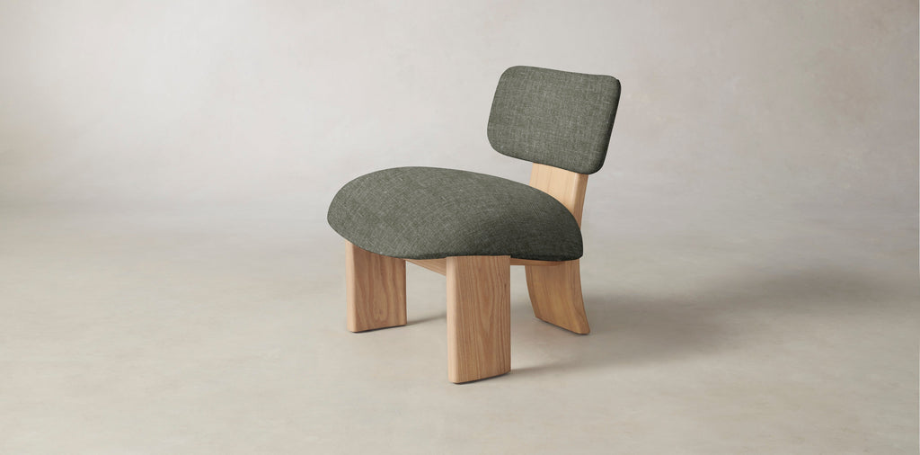 The Kenmare  - Belgian Linen Thyme Chair