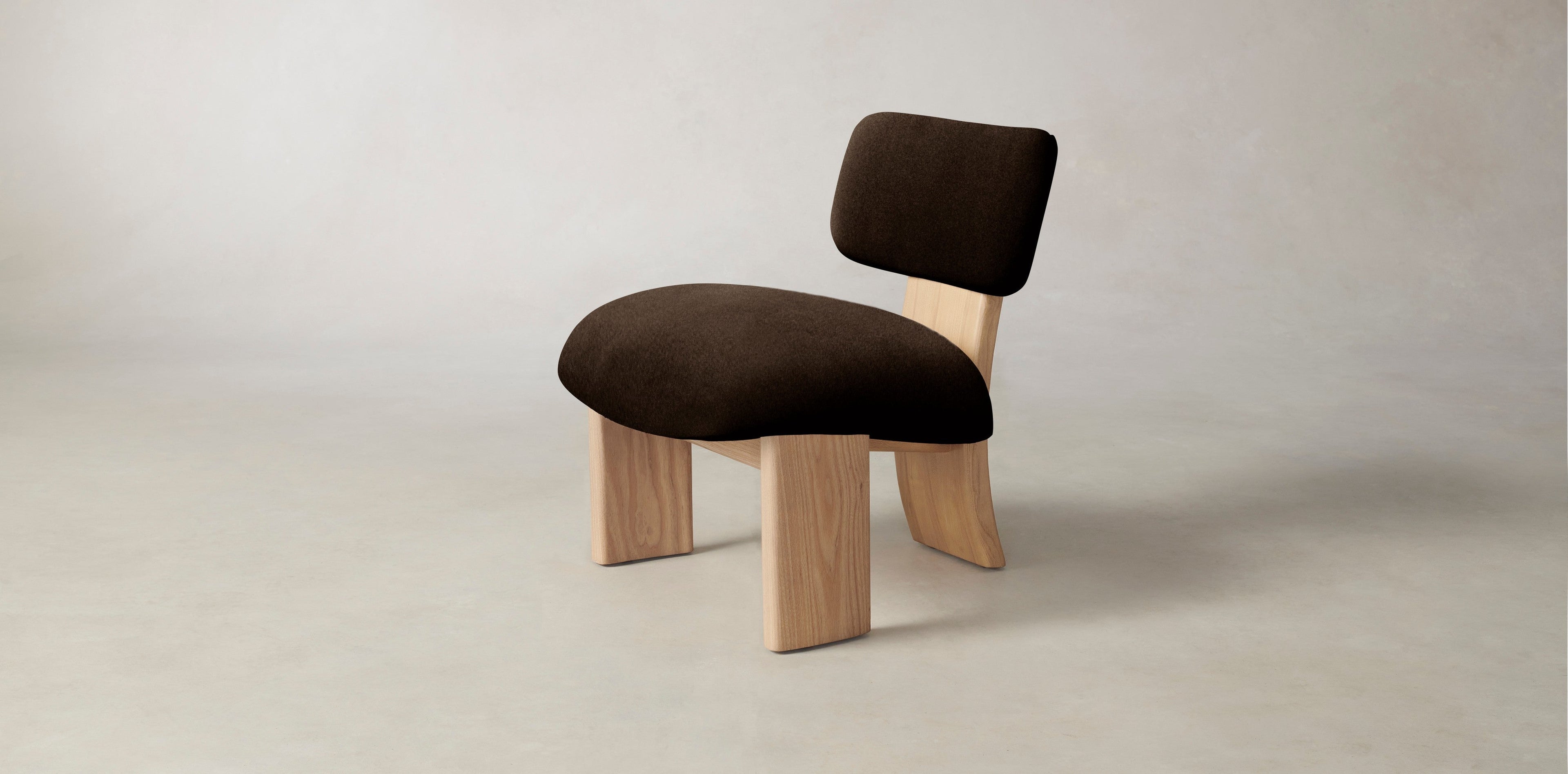 The Kenmare  - Mohair Chocolate Chair