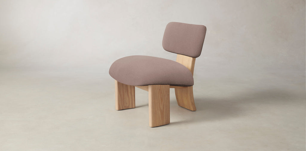 The Kenmare  - Mohair Peony Chair