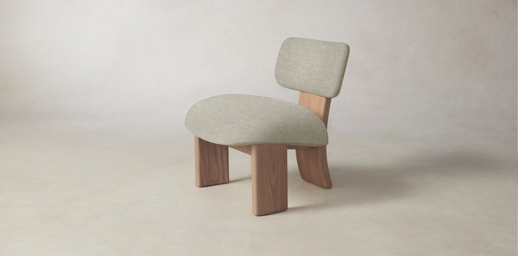 The Kenmare  - Performance Stonewashed Linen Dew Chair
