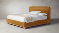 The Kent  - Mohair Amber Bed - 47" Headboard