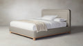 The Kent  - Performance Bouclé Morel Bed - 41" Headboard