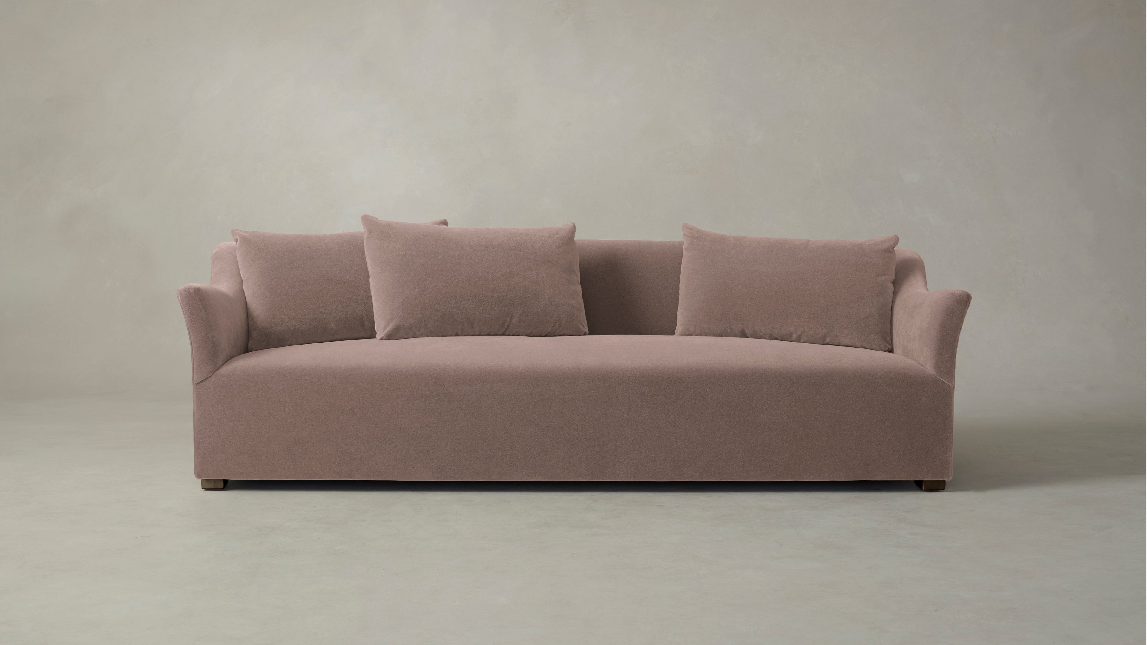 The Lenox  - Mohair Peony Sofa