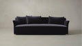 The Lenox  - Performance Velvet Flannel Sofa
