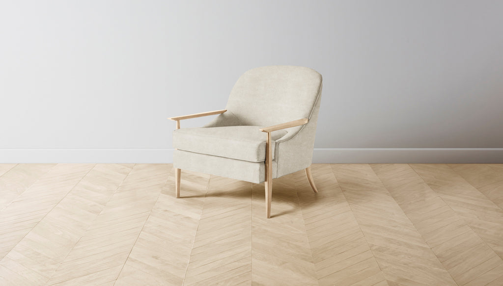 The Leroy  - Performance Melange Weave Shell Chair