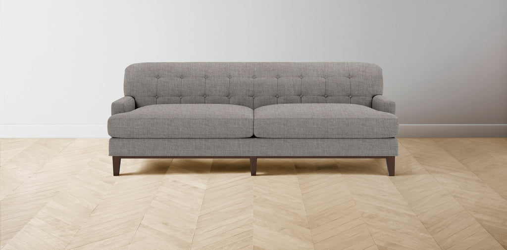 The Ludlow  - Belgian Linen Agate Sofa