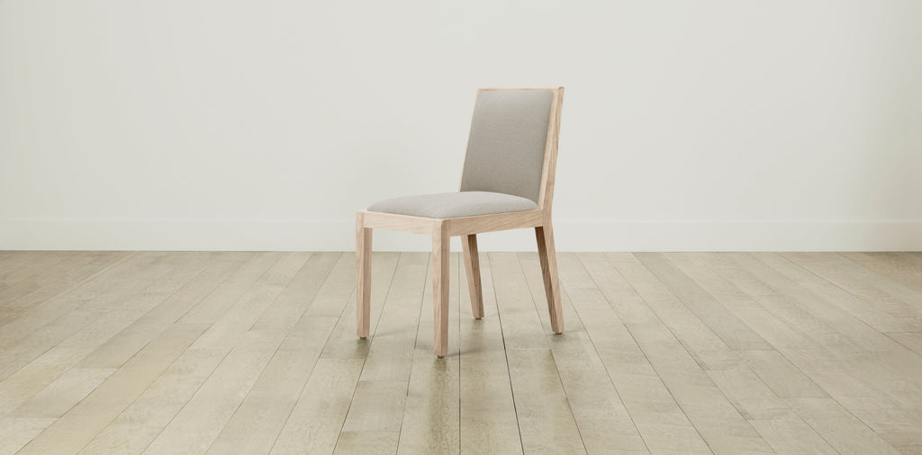 The Madison  - Performance Textured Linen Flax Dining Chair