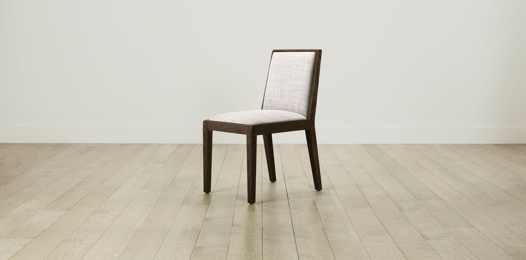 The Madison  - Performance Textured Tweed Snow Dining Chair