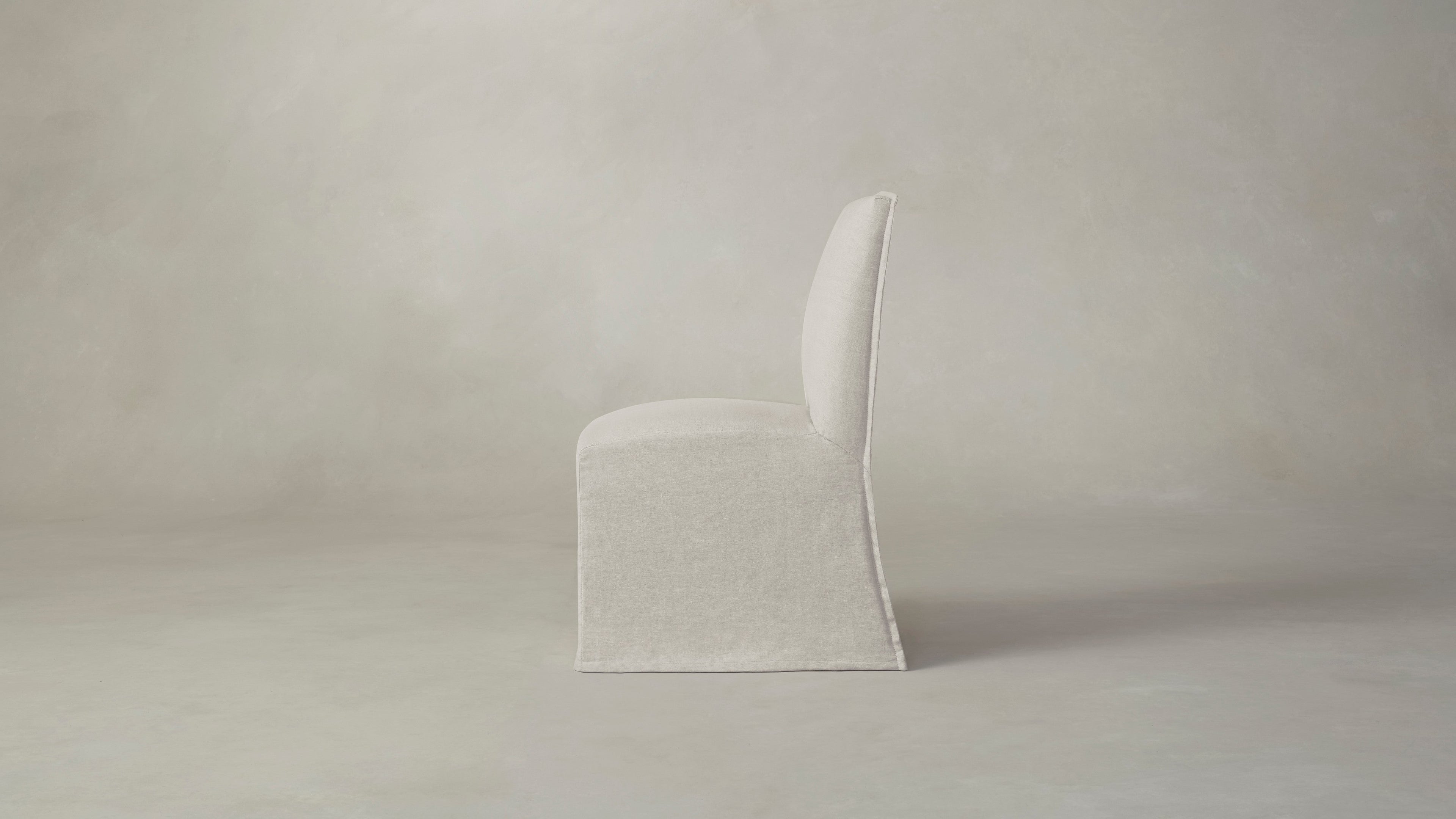 The Beacon  - Performance Stonewashed Linen Dew Dining Chair