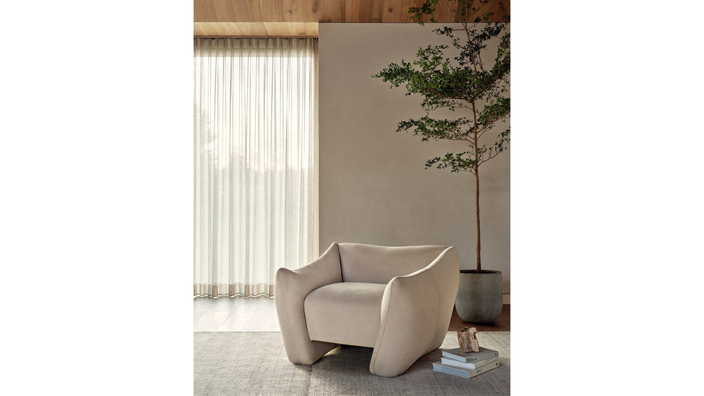The Bond  - Tuscan Leather Camel Chair