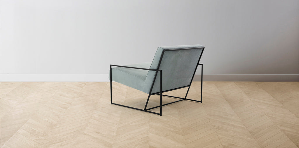 The Mercer  - Nubuck Leather Tide Chair