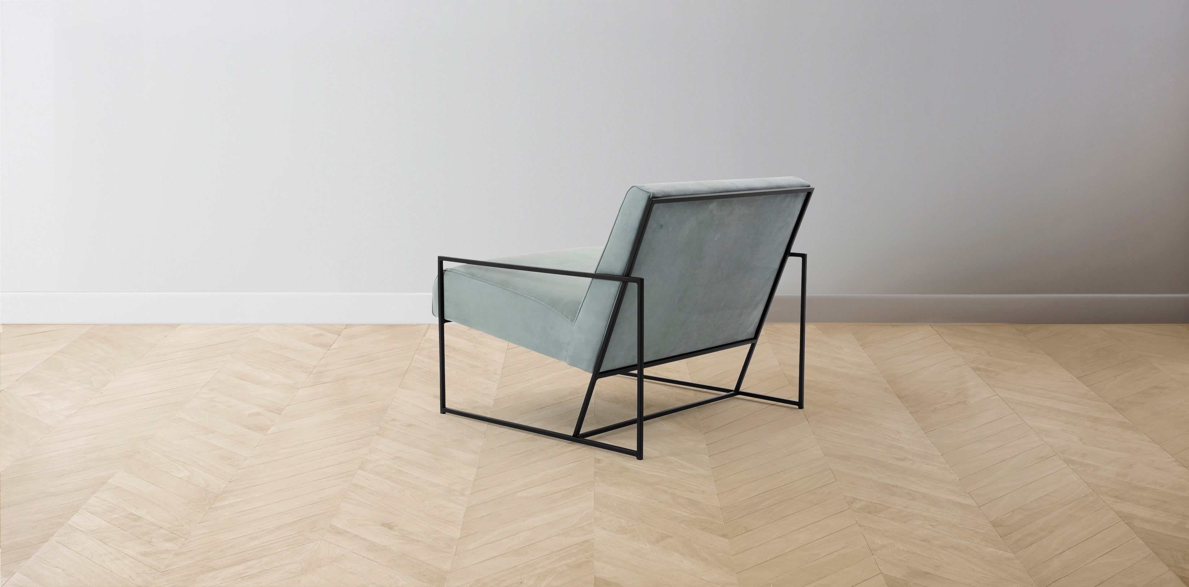 The Mercer  - Nubuck Leather Tide Chair