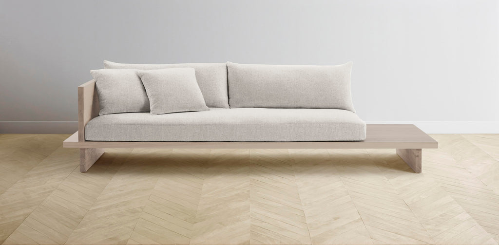 The Muir Arm on Left - Merino Dusk Sofa