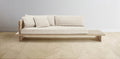 The Muir Arm on Left - Performance Chenille Buff Sofa