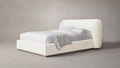 The Smith  - Performance Textured Linen Pearl Bed - 42" Headboard