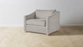 The Sullivan  - Italian Bouclé Fossil Chair and a Half