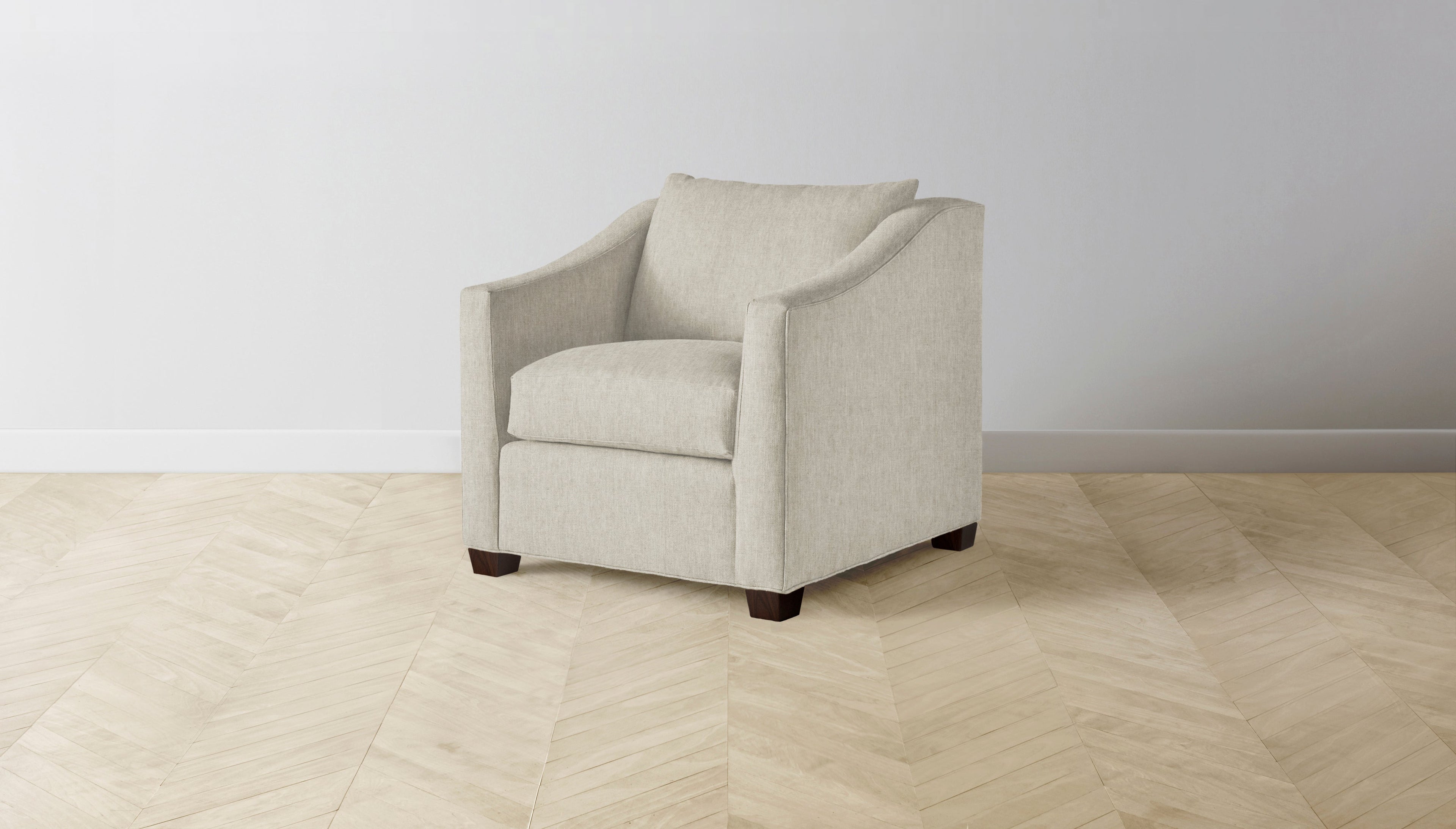 The Sullivan  - Performance Stonewashed Linen Dew Chair