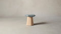 The Weston  - Nubuck Leather Tide Accent Stool